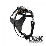 ‘Zion the Great’ Barbed Wire Painted Leather Dog Harness_3