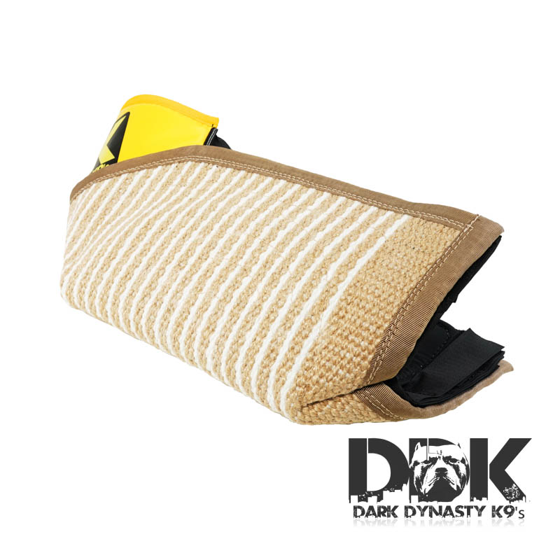 ‘The Pit Boss’ Bite Protective Sleeve with Jute Cover