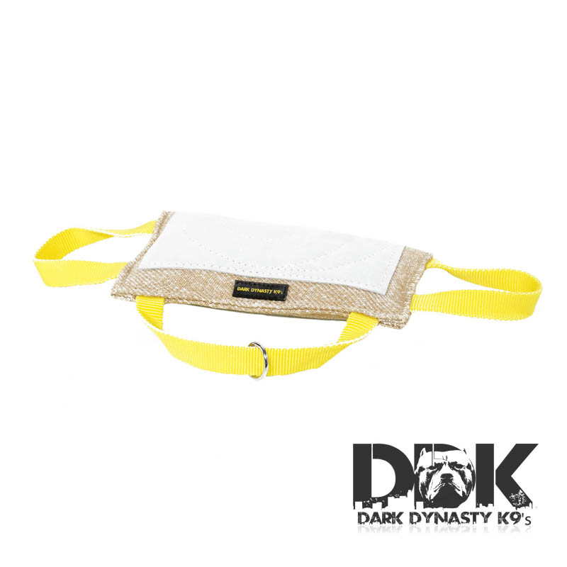 'Son of Hulk' Jute and Leather Bite Tug - Click Image to Close
